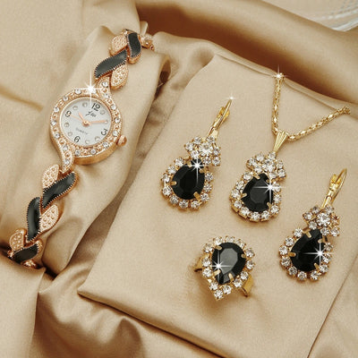 Fashion Watch Gift Suit Quartz Watch Necklace