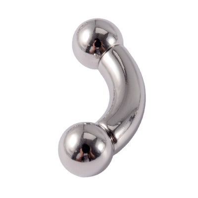 Stainless Steel Curved Rod Body Piercing Earrings
