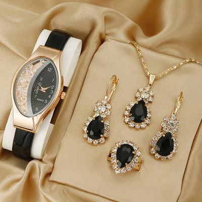 Fashion Watch Gift Suit Quartz Watch Necklace