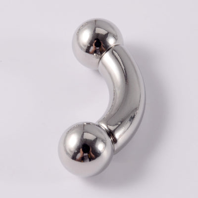 Stainless Steel Curved Rod Body Piercing Earrings