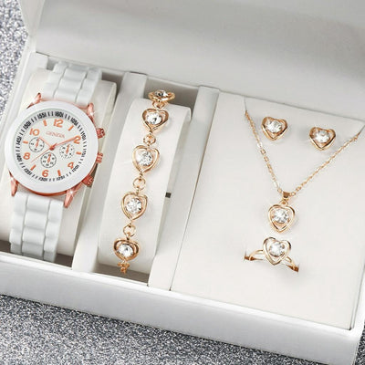 Fashion Watch Gift Suit Quartz Watch Necklace