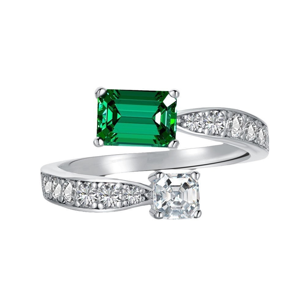 Korean-style Diamond Jewelry Ring Exquisite