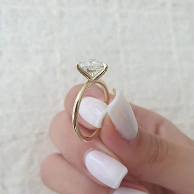 Women's Fashion Wedding Simple Love Heart-shaped Ring