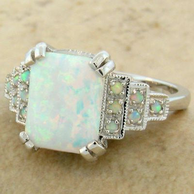 Women's Vintage Ring European And American Ladies Engagement Ornament