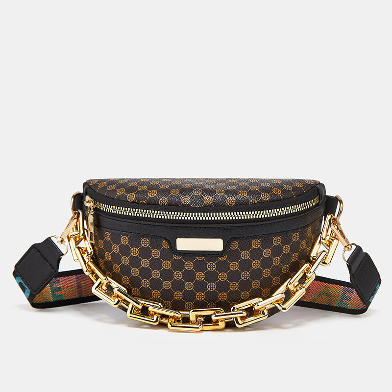 Women's Fashion Chest Bag Shoulder Bag Leopard