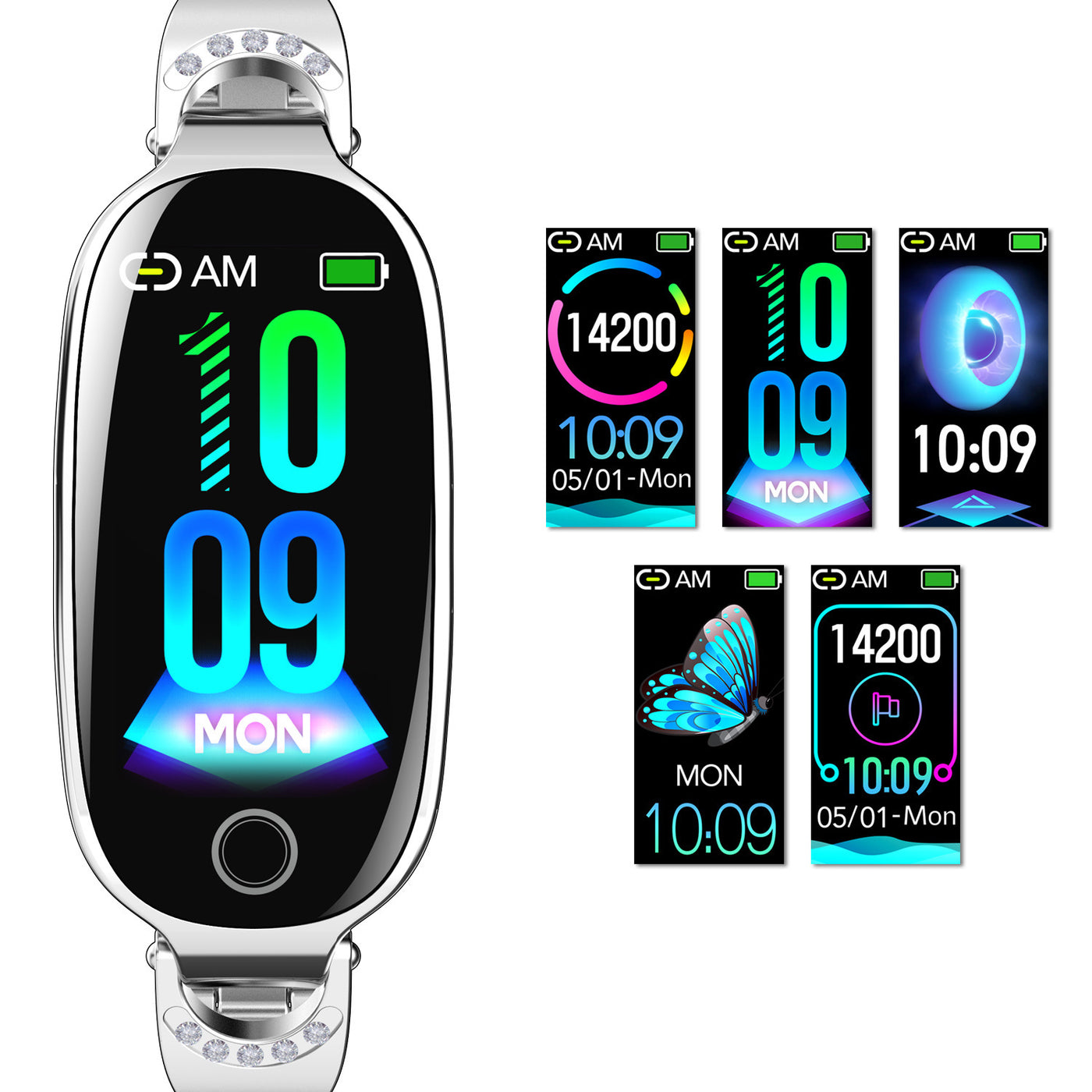 Women's Smart Watch Non-invasive Blood Glucose Menstrual