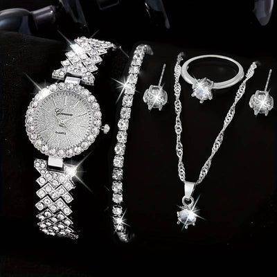 Fashion Watch Gift Suit Quartz Watch Necklace