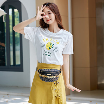 Women's Fashion Chest Bag Shoulder Bag Leopard