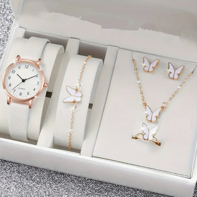 Fashion Watch Gift Suit Quartz Watch Necklace