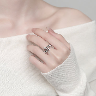 New Anti-anxiety Funny Rotating Restless Ring